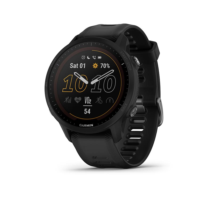 Garmin Forerunner 955 Solar GPS Smartwatch - 45.6mm Black