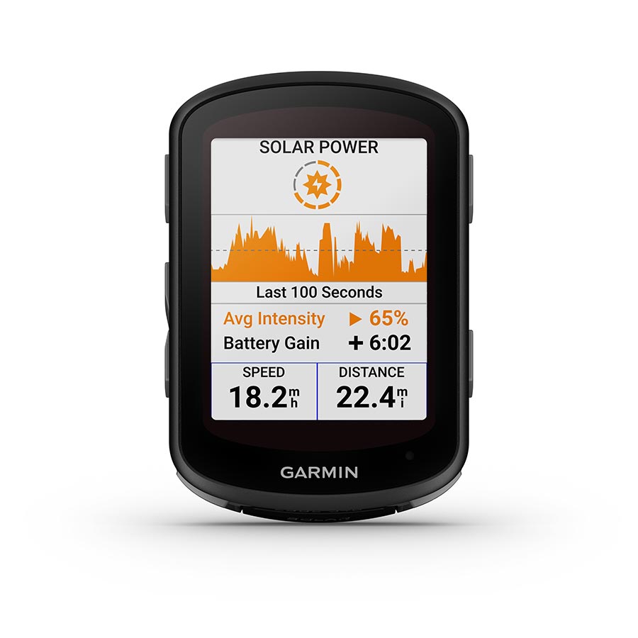 Garmin Edge 540 Solar Bike Computer - GPS Wireless Black