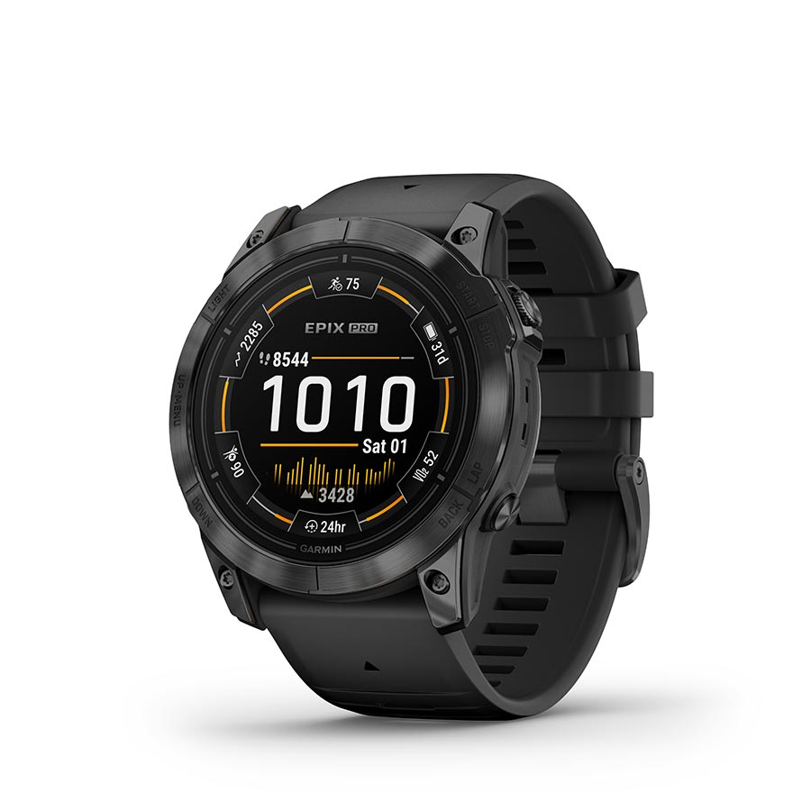 Garmin Epix Pro Std. Edition 51mm Watch Watch Color: Slate Grey Wristband: Black - Silicone