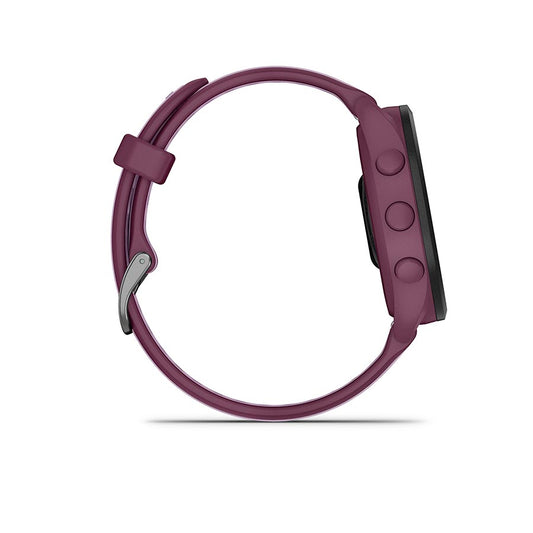 Garmin Forerunner 165 Music Watch Watch Color: Berry Wristband: Lilac - Silicone