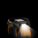 Garmin, fenix 8 AMOLED Sapphire 47mm, Watch, Watch Color: Grey, Wristband: Black/ Pebble Gray - Silicone