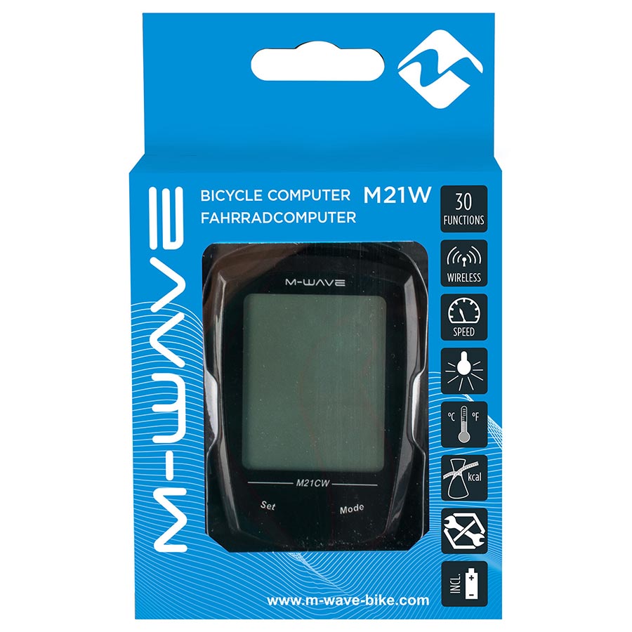 M-Wave Cyclecomputer 21 Computer Black