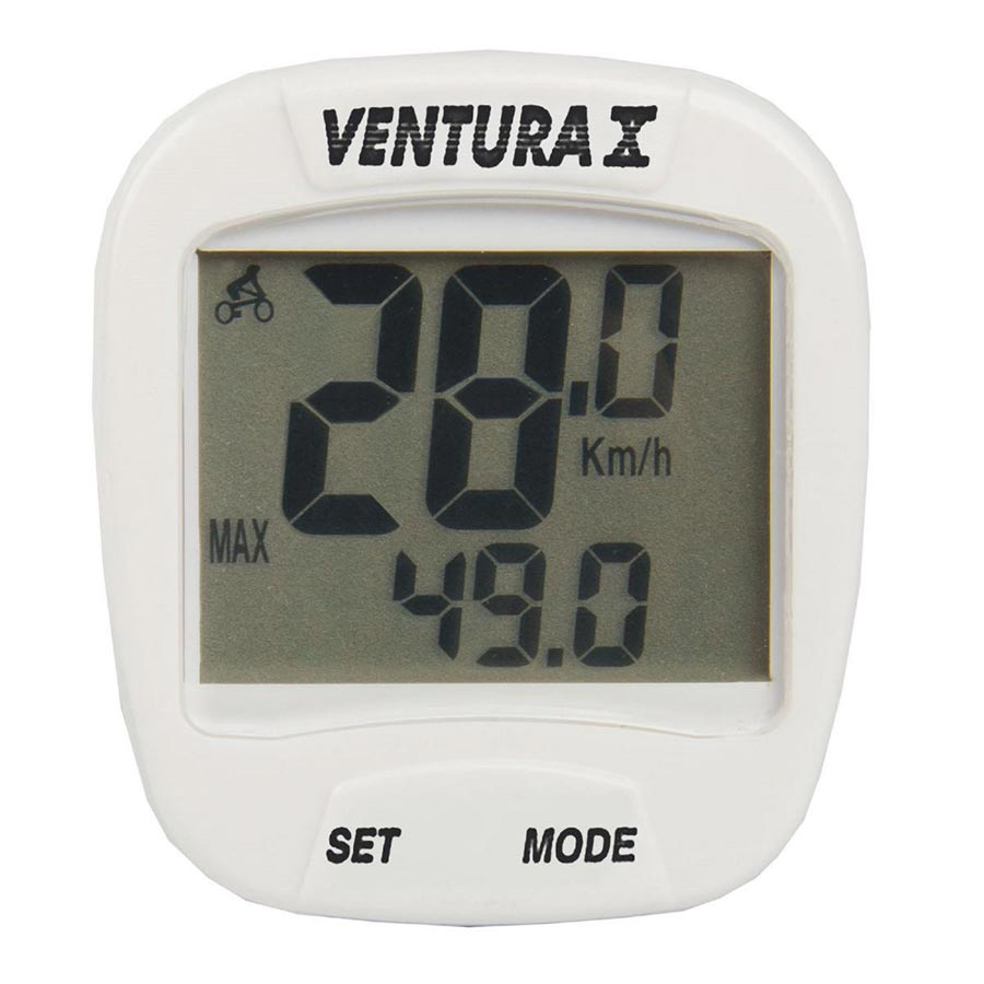 Ventura X Cycling  Computer White