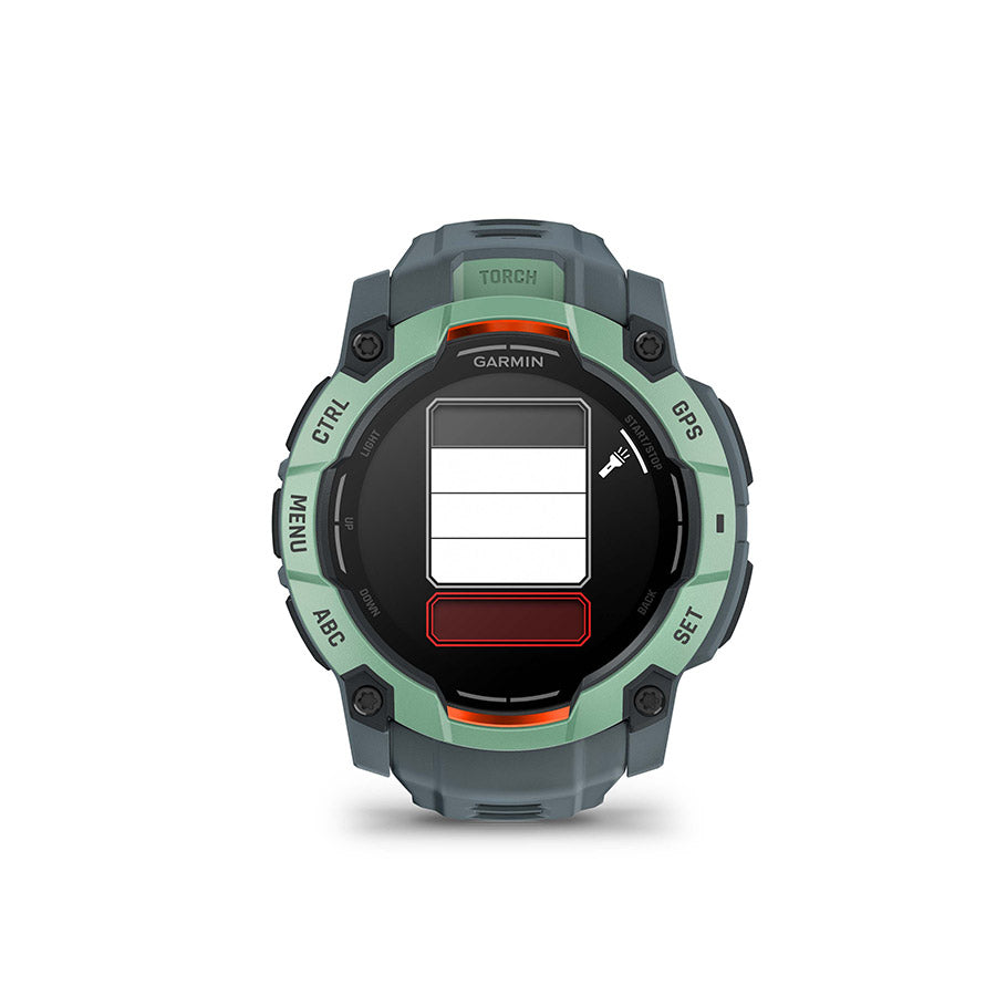 Garmin, Instinct 3 50mm AMOLED, Watch, Watch Color: Neo Tropic, Wristband: Twilight - Silicone