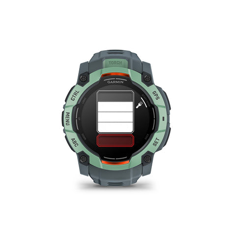 Garmin, Instinct 3 50mm AMOLED, Watch, Watch Color: Neo Tropic, Wristband: Twilight - Silicone
