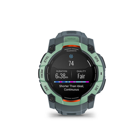 Garmin, Instinct 3 50mm AMOLED, Watch, Watch Color: Neo Tropic, Wristband: Twilight - Silicone