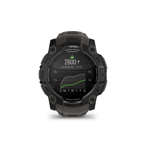 Garmin, Instinct 3 50mm AMOLED, Watch, Watch Color: Neo Tropic, Wristband: Twilight - Silicone