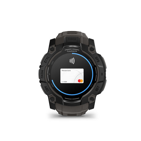 Garmin, Instinct 3 50mm AMOLED, Watch, Watch Color: Neo Tropic, Wristband: Twilight - Silicone