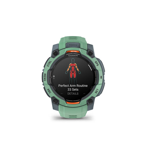 Garmin, Instinct 3 45mm AMOLED, Watch, Watch Color: Neo Tropic, Wristband: Neo Tropic - Silicone