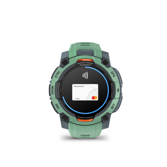 Garmin Instinct 3 45mm AMOLED Watch Watch Color: Neo Tropic Wristband: Neo Tropic - Silicone