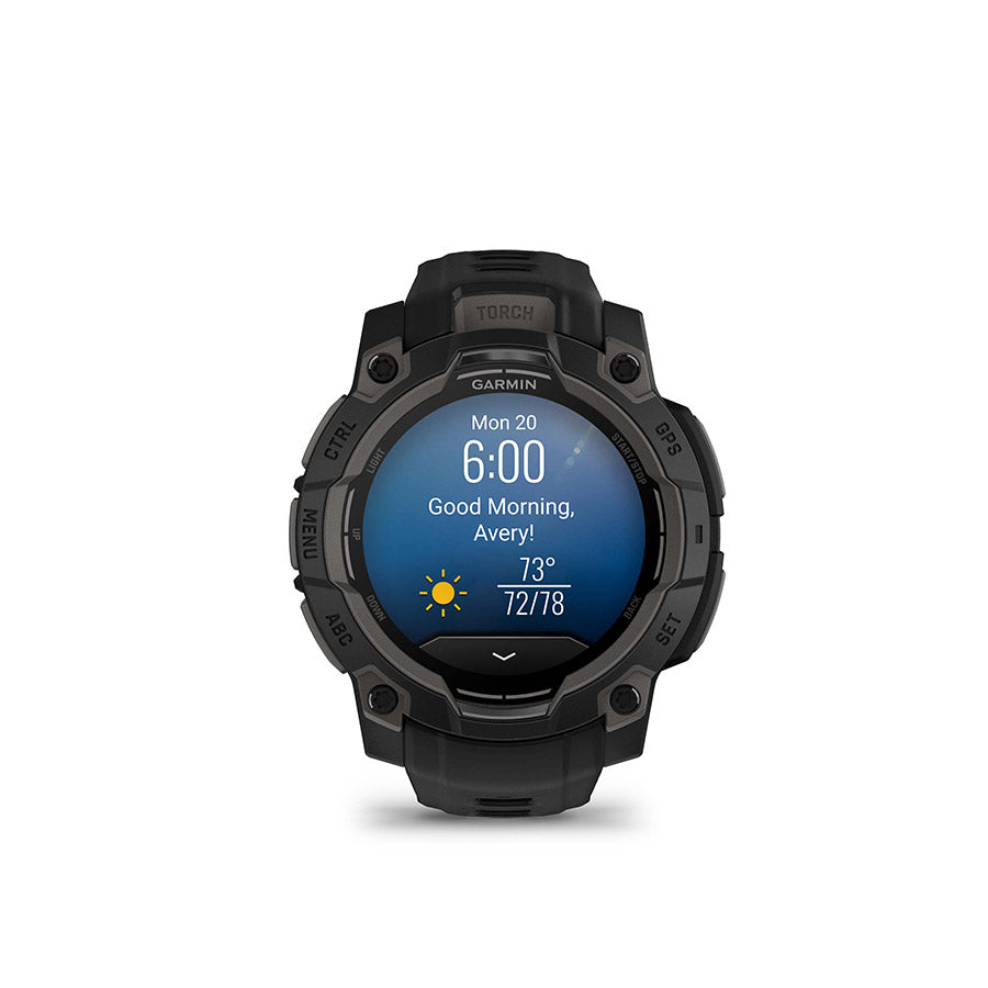 Garmin, Instinct 3 45mm AMOLED, Watch, Watch Color: Neo Tropic, Wristband: Neo Tropic - Silicone