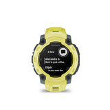 Garmin, Instinct E 45mm, Watch, Watch Color: Electric Lime, Wristband: Electric Lime - Silicone