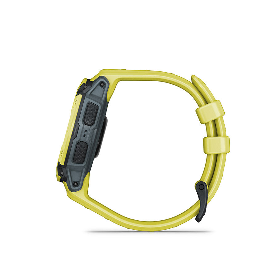 Garmin, Instinct E 45mm, Watch, Watch Color: Electric Lime, Wristband: Electric Lime - Silicone