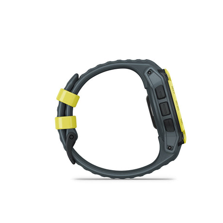 Garmin, Instinct E 40mm, Watch, Watch Color: Electric Lime, Wristband: Twilight - Silicone