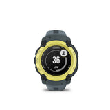 Garmin, Instinct E 40mm, Watch, Watch Color: Electric Lime, Wristband: Twilight - Silicone
