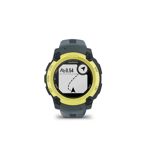 Garmin, Instinct E 40mm, Watch, Watch Color: Electric Lime, Wristband: Twilight - Silicone