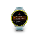 Garmin, Forerunner 570 47mm, Watch, Watch Color: Slate Grey, Wristband: Translucent Black/Black - Silicone