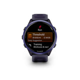 Garmin, Forerunner 570 47mm, Watch, Watch Color: Slate Grey, Wristband: Translucent Black/Black - Silicone