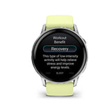 Garmin, Venu 4 45mm, Watch, Watch Color: Slate, Wristband: Black - Silicone