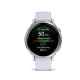 Garmin, Venu 4 41mm, Watch, Watch Color: Lunar Gold, Wristband: Bone - Silicone