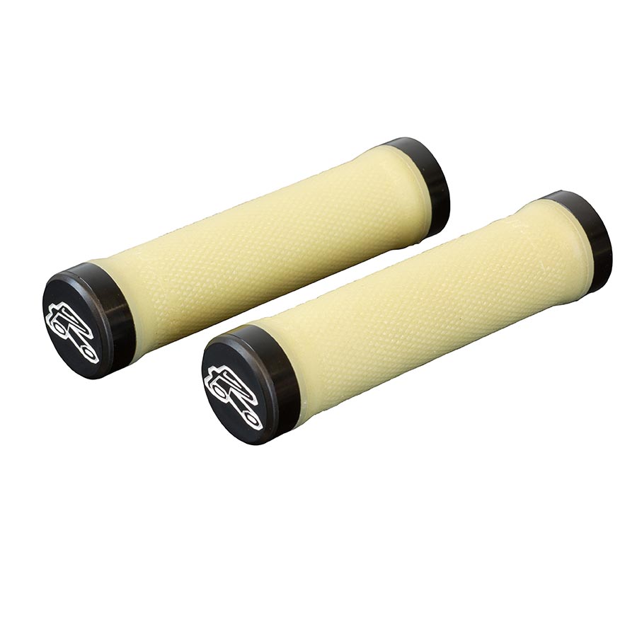 Renthal Lock On Grips - Off White Lock-On