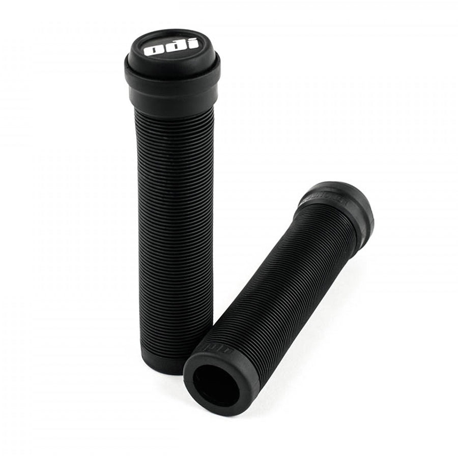 ODI Flangeless Longneck Grips - Black