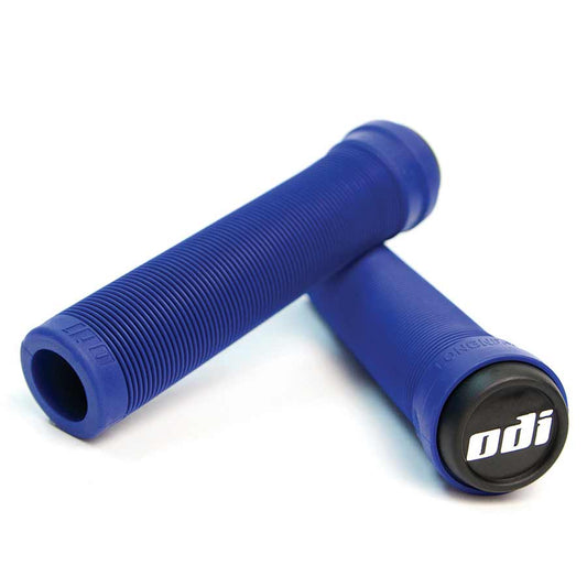 ODI Flangeless Longneck Grips - Blue