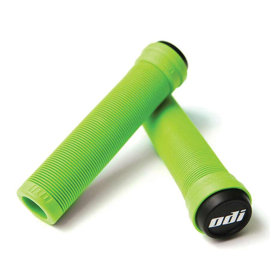 ODI Flangeless Longneck Grips - Green