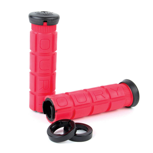 Oury Lock-On Bonus Pack Grips - Red Lock-On