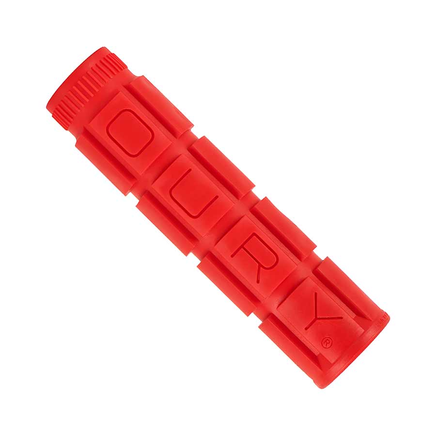 Oury Single Compound V2 Grips - Candy Red