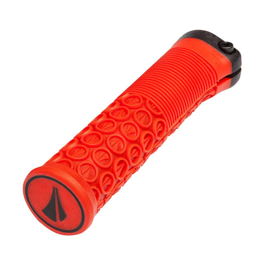 SDG Thrice 31 Lock-On MTB Grips - Red