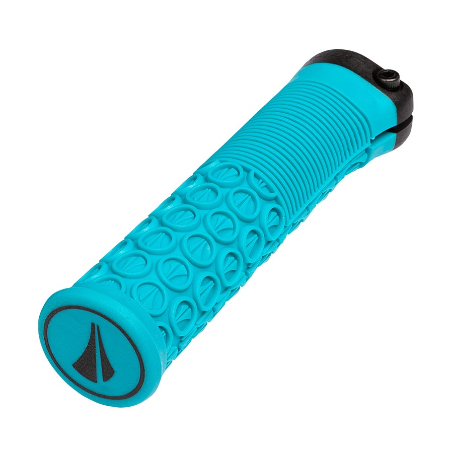 SDG Components Thrice 33 Grips 136mm Turquoise Pair