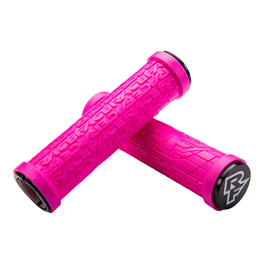 RaceFace Grippler Grips - Magenta Lock-On 33mm