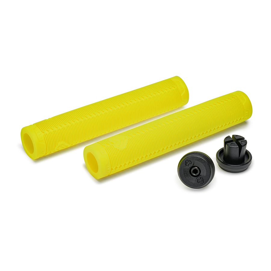 Eclat Shogun Grips 166mm Neon Yellow Pair