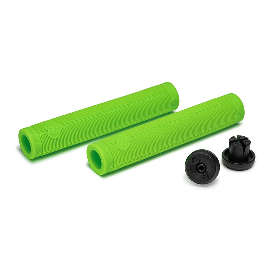 Eclat Shogun Grips 166mm Neon Green Pair