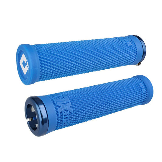 ODI Ruffian XL v2.1 Lock-On Grips - Blue