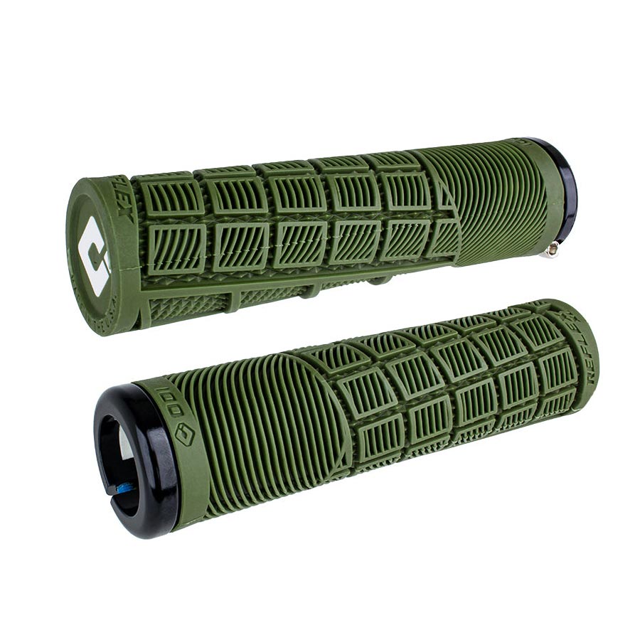 ODI Lock-On MTB Reflex XL Grip - Army Green/Black