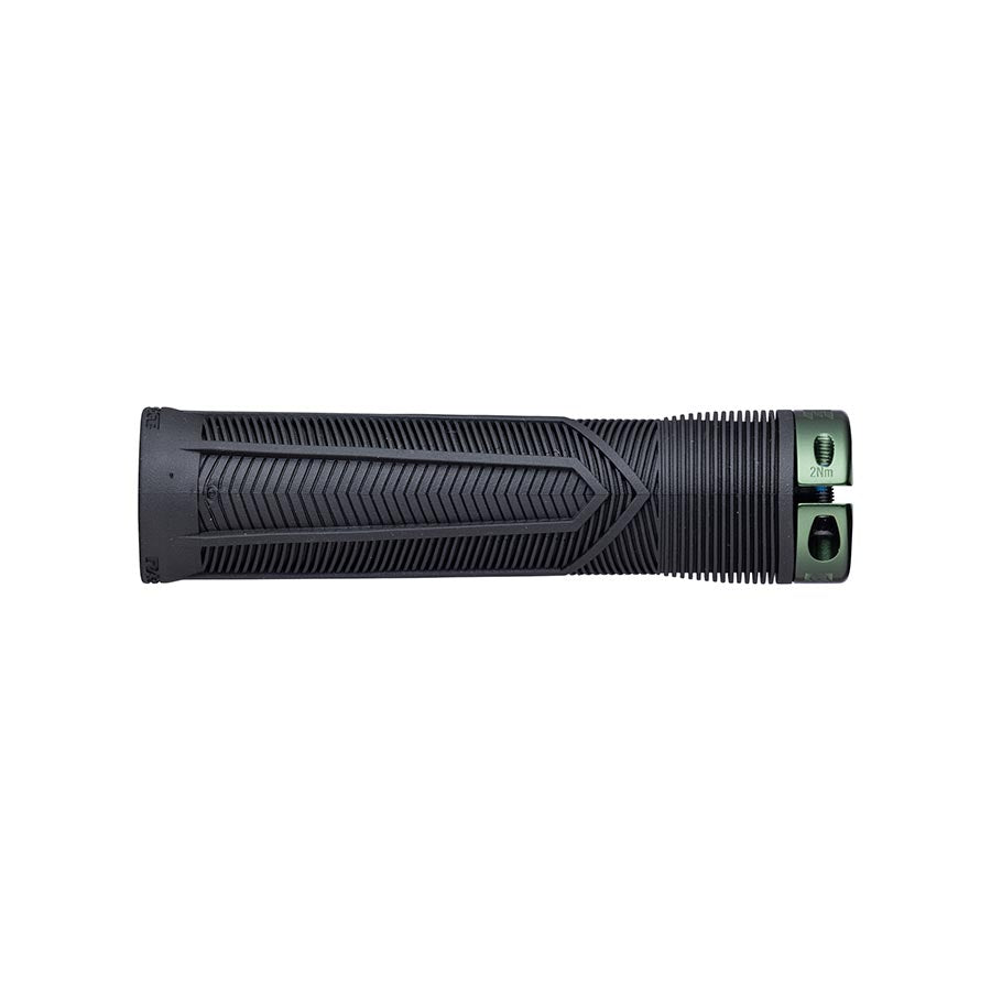 RaceFace Chester Grips - Lock-On Black/Green 31mm