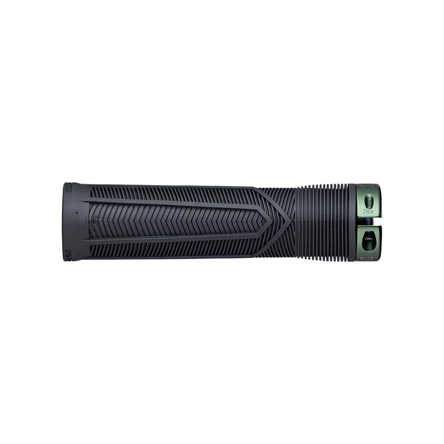 RaceFace Chester Grips - Lock-On Black/Green 34mm