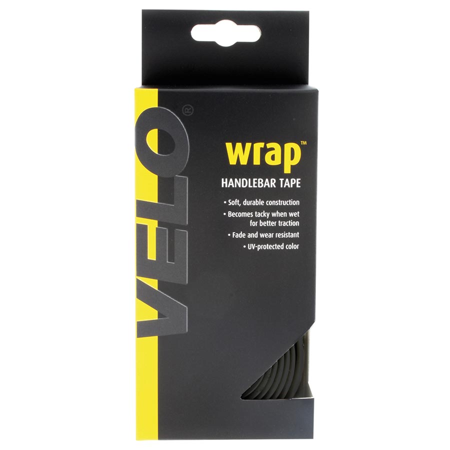 Velo Wrap DZ2 Tape Handlebar Tape Black Tacky Wrap