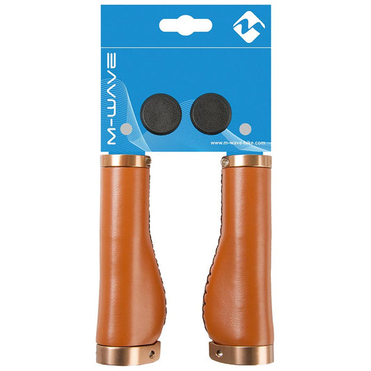 M-Wave Cloud Buff Fix Grips 138mm Brown