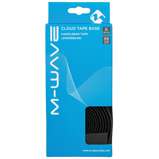 M-Wave Cloud Tape Base Handlebar Tape Black Textured surface