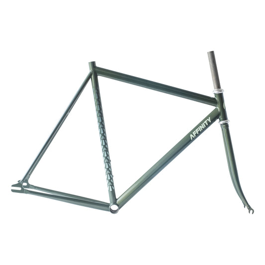 Affinity Lo Pro Track Frameset SM 530mm 505mm 100mm 75.5° 70° 405mm 27.2mm