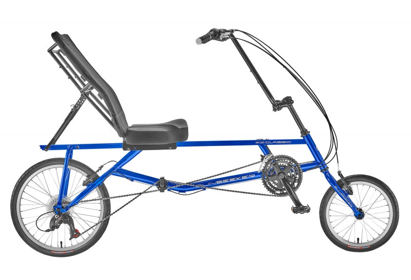 Sun seeker EZ-Classic SX 21sp Unisex 33-48` X-Seam Laser Blue 16/20` Silver 73` (185cm) 21 Speed Rim Brake