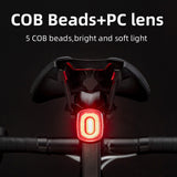 ROCKBROS 1000 Lumen Front Bike Light + Smart Brake & Tail Light Q4