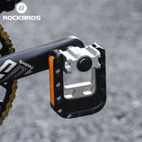 Foldable Bicycle Pedals MTB Bike Cycling Flat Platform Pedals Reflective Aluminium 9/16''