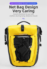 Deluxe Large Capacity Bicycle Saddlebag in Various Colours