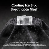 ROCKBROS Summer Sun Protection Cap with Cooling Ice Silk and Adjustable Design