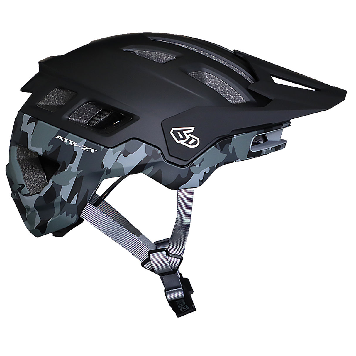 ATB-2T Helmet, Ascent Matte Black Camo - M/L