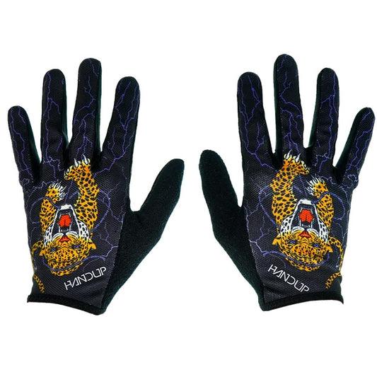 Handup Most Day Glove Large Lightning Leopard